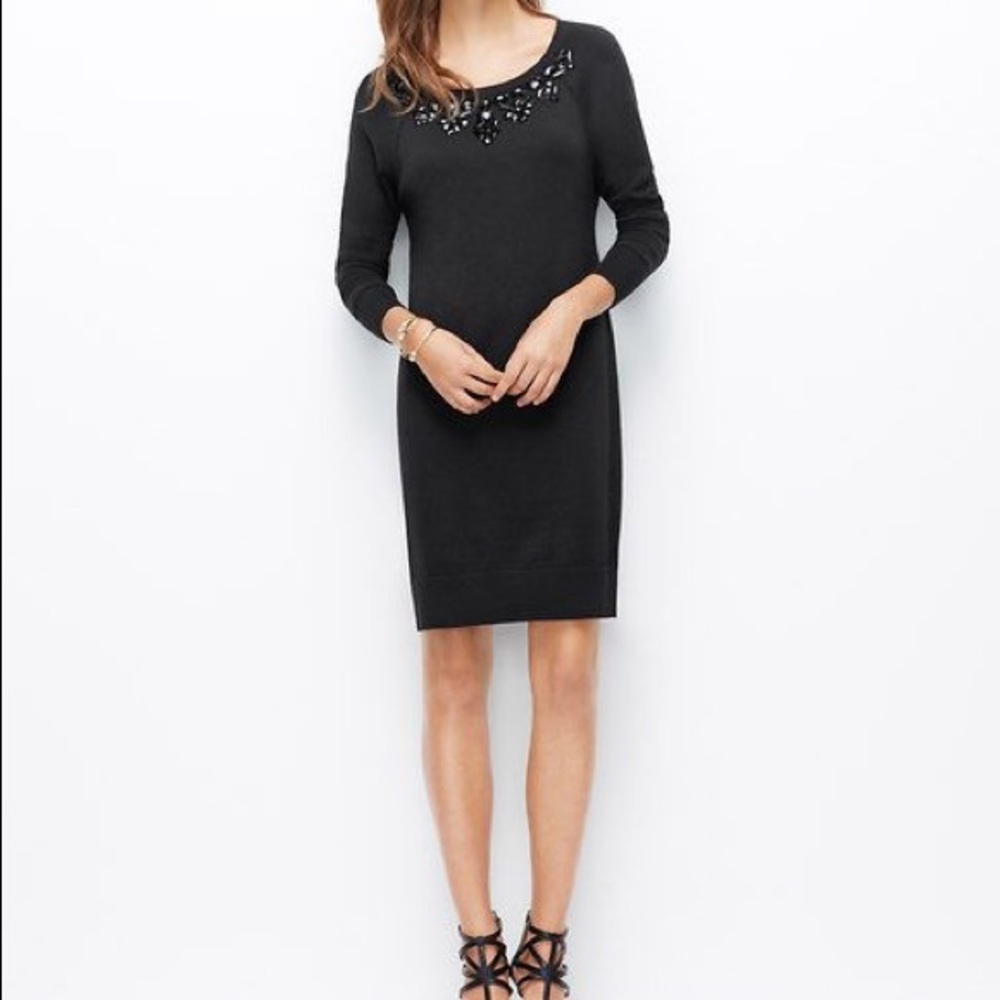NWOT! Ann Taylor Brilliant sweater dress:)